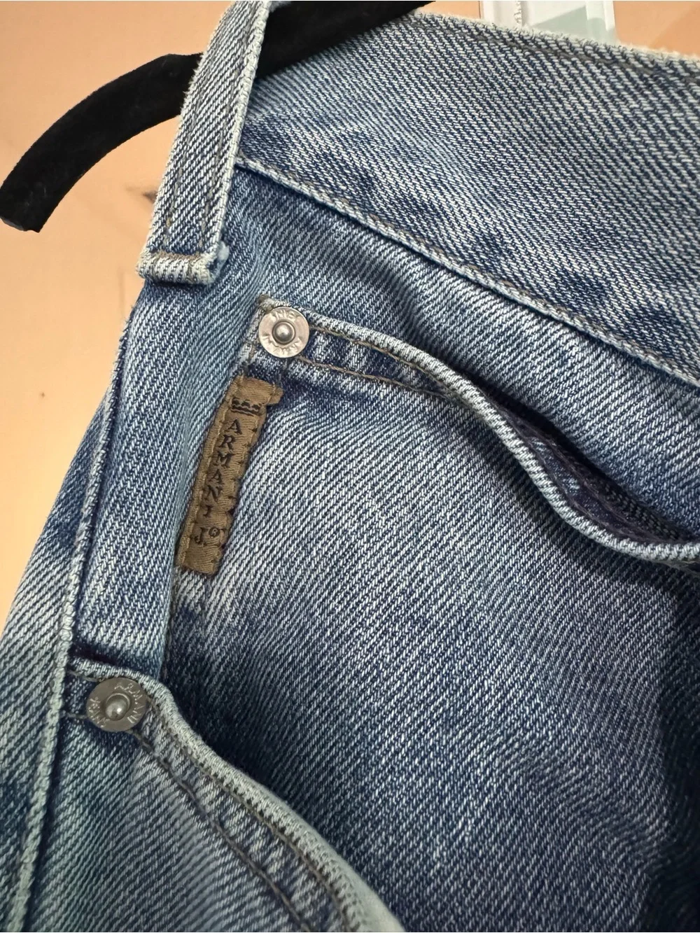 Vintage Armani Jeans A|J Made in Italy 100% Cotton Size 36